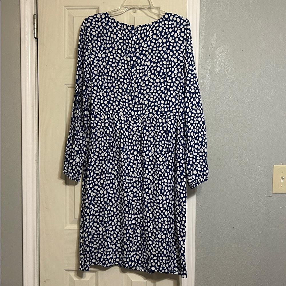 LiKe💝for $20 off🍭 Boden blue white dress Glorious British Style NWT - Picture 6 of 8